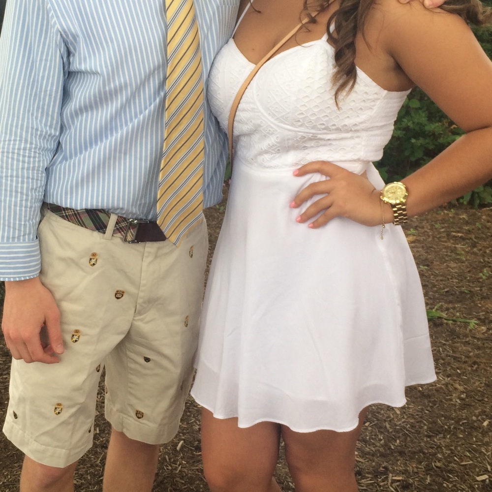 White dress